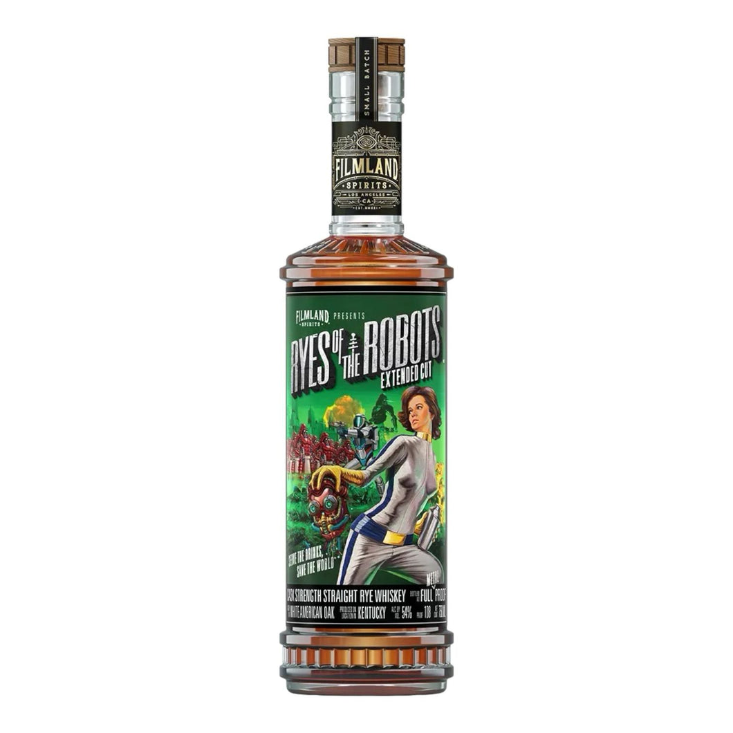 Filmland Spirits Cask Strength Straight Rye Whiskey: Ryes of the Robots Extended Cut