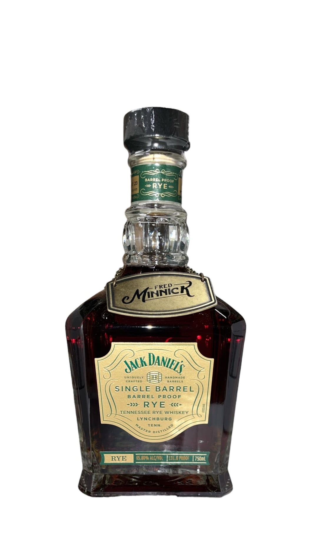 Jack Daniel's Single Barrel Rye Whiskey - Selected by Fred Minnick