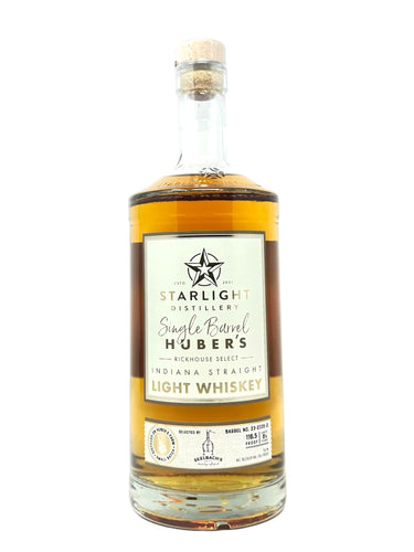Starlight Distillery 8.5 -Year Light Whiskey Barrel# 23-2335-2 116.5 proof - Selected by Seelbach's