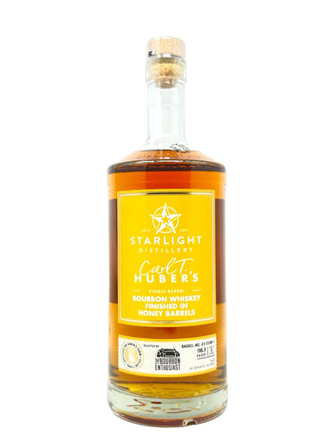 Starlight Distillery Honey Finished Bourbon #23-2396-1 116.3 proof - Selected by Bourbon Enthusiast