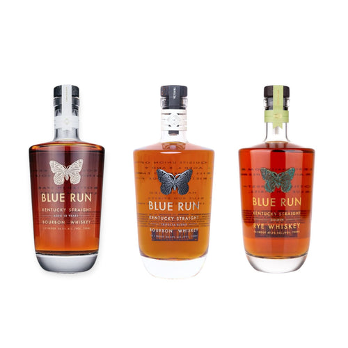 Blue Run Spirits Whiskey 3-pack (Trifecta, Golden Rye & 13-Year Bourbon)