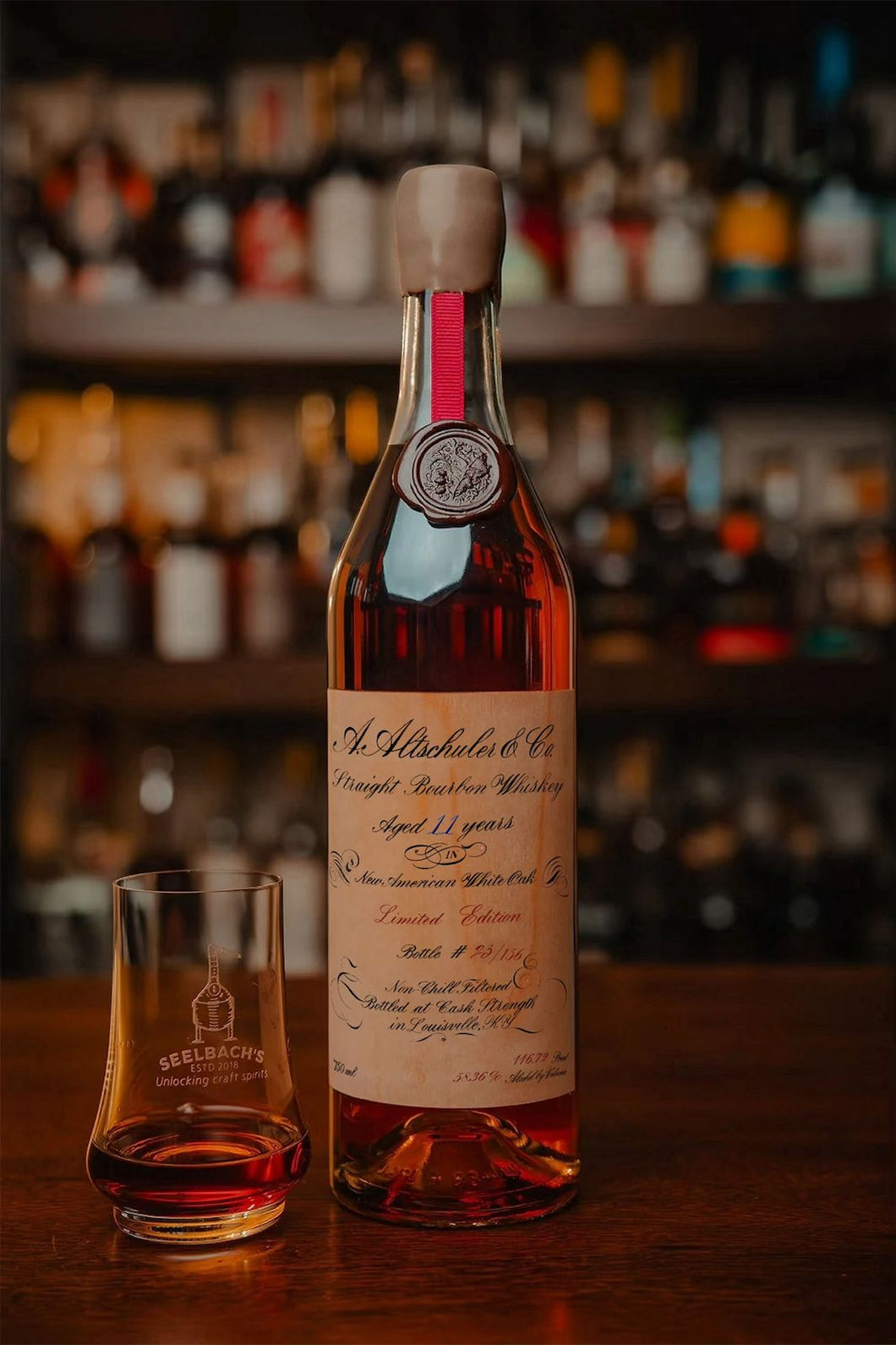 A. Altschuler & Co. 11-Year Single Barrel Straight Bourbon 116.72 Proof - Selected by Seelbach's