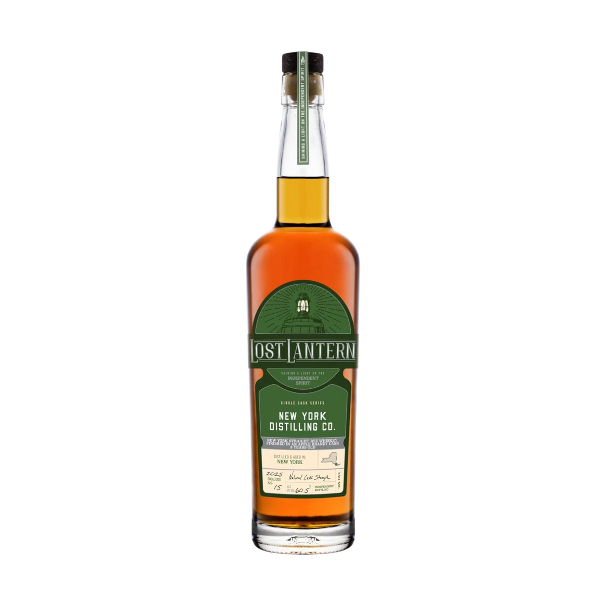 Lost Lantern New York Distilling Co. Rye Finished In An Apple Brandy Cask
