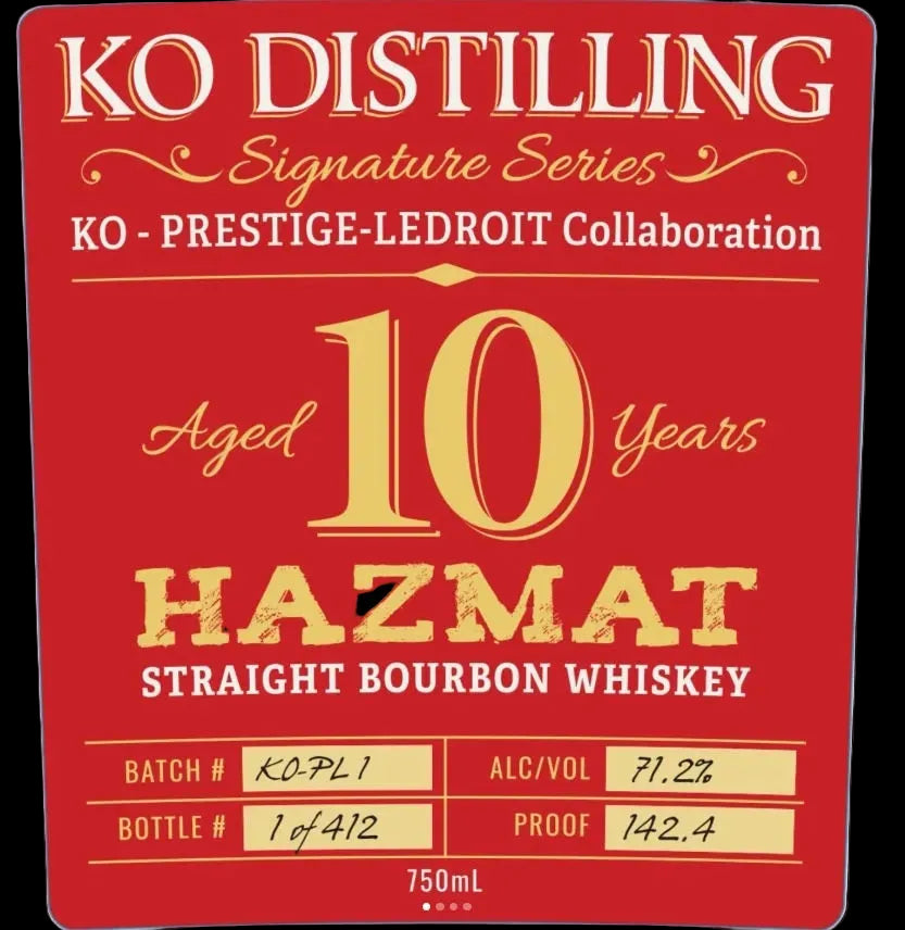 KO Distilling Signature Series 10-Year HAZMAT