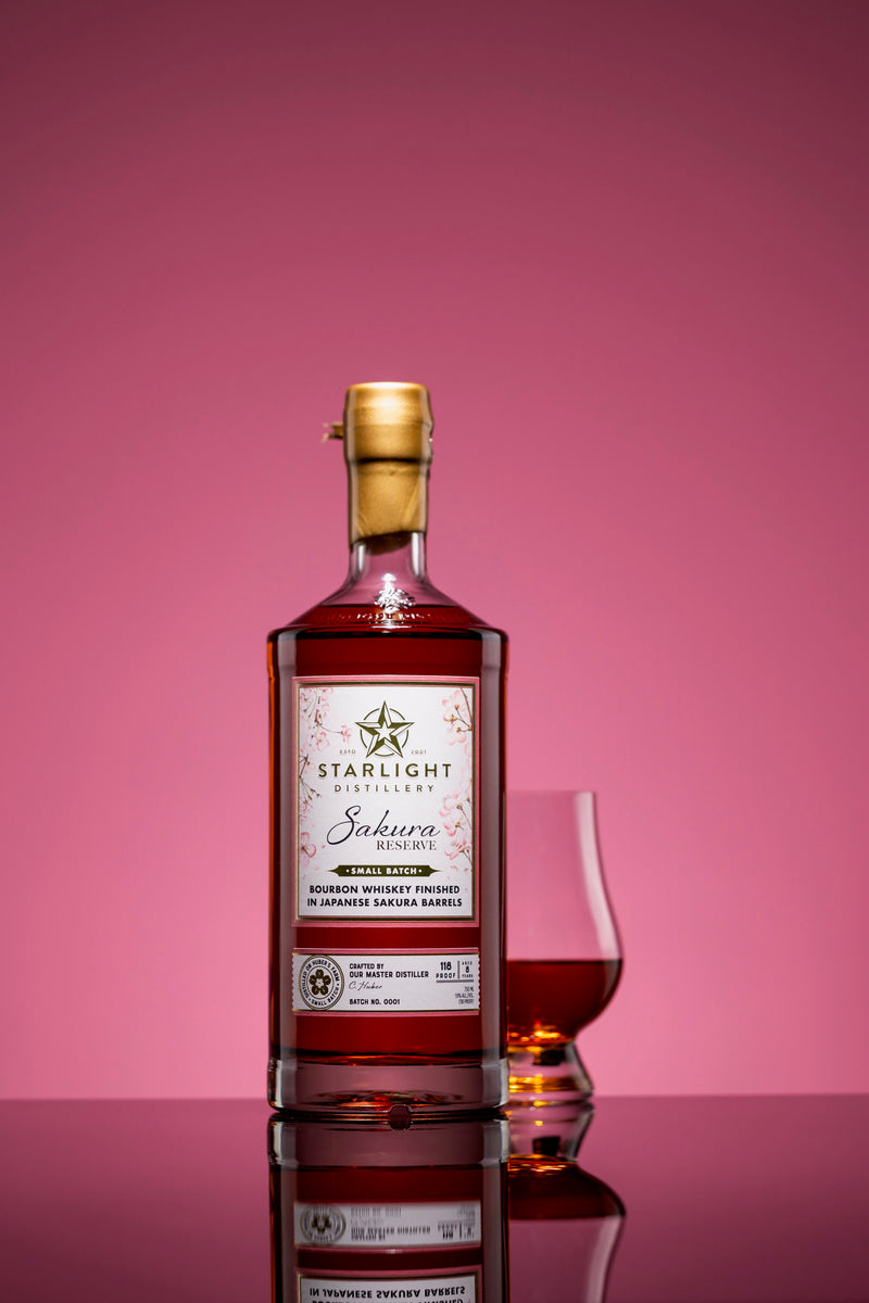 Starlight Distillery Sakura Finished Bourbon