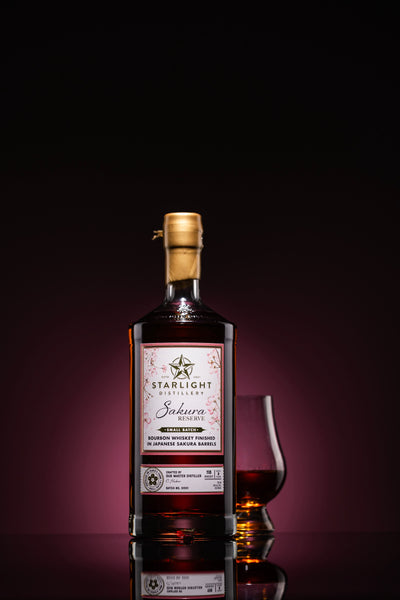 Starlight Distillery Sakura Finished Bourbon Batch 03