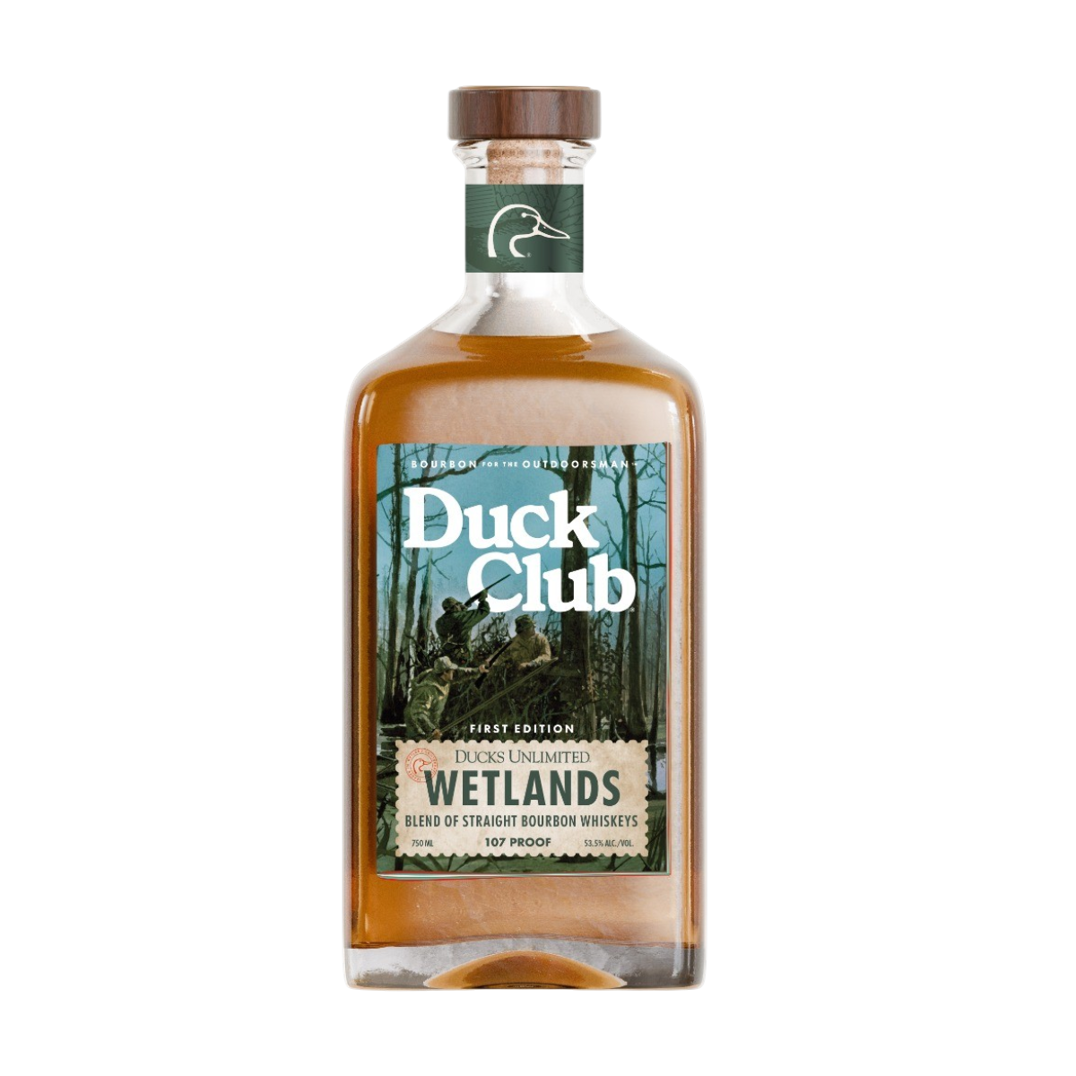 Duck Club Ducks Unlimited Wetlands Blend of Straight Bourbon