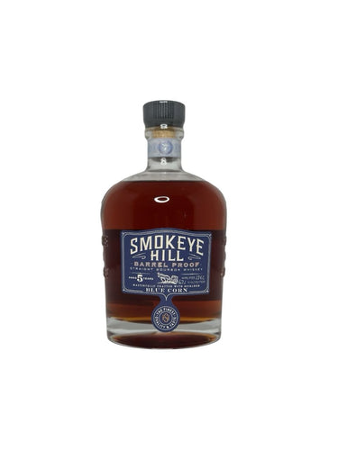 Smokeye Hill Blue Corn Barrel Proof Straight Bourbon Whiskey