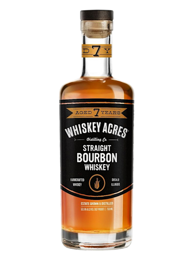 Whiskey Acres 7-Year Straight Bourbon Whiskey 107 proof
