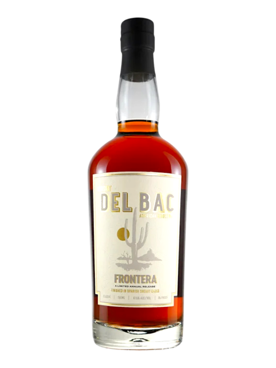Whiskey Del Bac Frontera Single Malt Finished in Pedro Ximénez Sherry botas Barrels Limited Edition