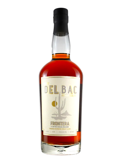 Whiskey Del Bac Frontera Single Malt Finished in Pedro Ximénez Sherry botas Barrels Limited Edition