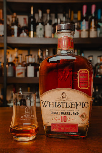 Whistlepig 10-Year Cask Strength Single Barrel Rye Whiskey - Selected by Seelbach's