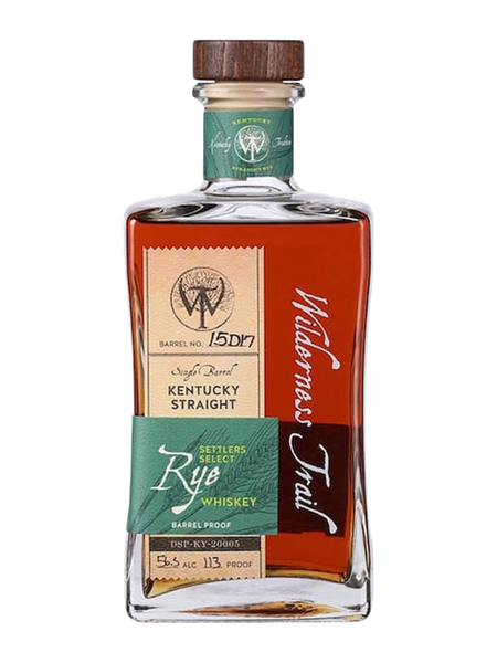 WildernessTrail ウィルダネストレイル ケンタッキー　ウイスキー Wilderness Trail Settlers Select Barrel Proof Straight Rye Whiskey