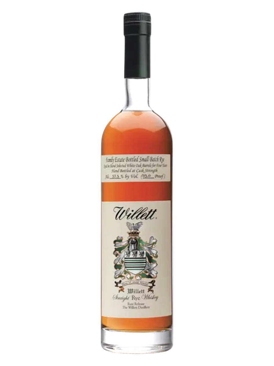 Willett Family Estate Bottled Single Barrel Rye (51% Rye) bottle