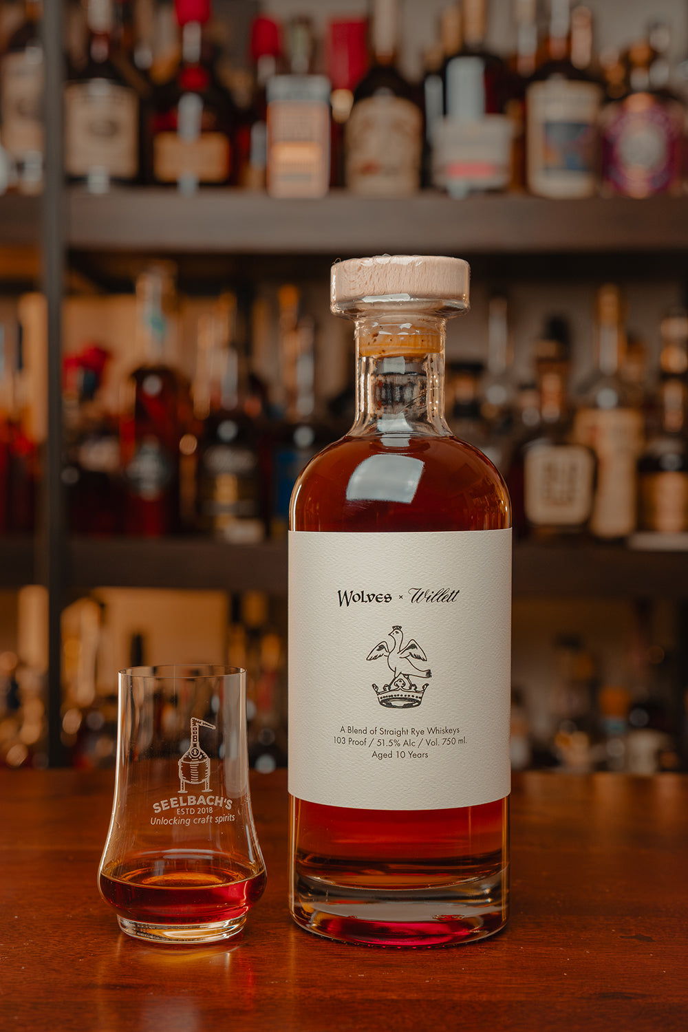 Wolves x Willett Blend of Straight Rye Whiskeys Batch III – Seelbach's
