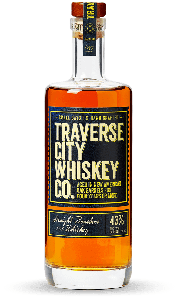 Traverse City Whiskey Co. XXX Straight Bourbon Whiskeyのボトル画像
