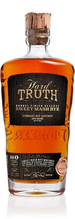 Hard Truth Distilling Barrel Finish Reserve 2024 Blend Sweet Mash Rye