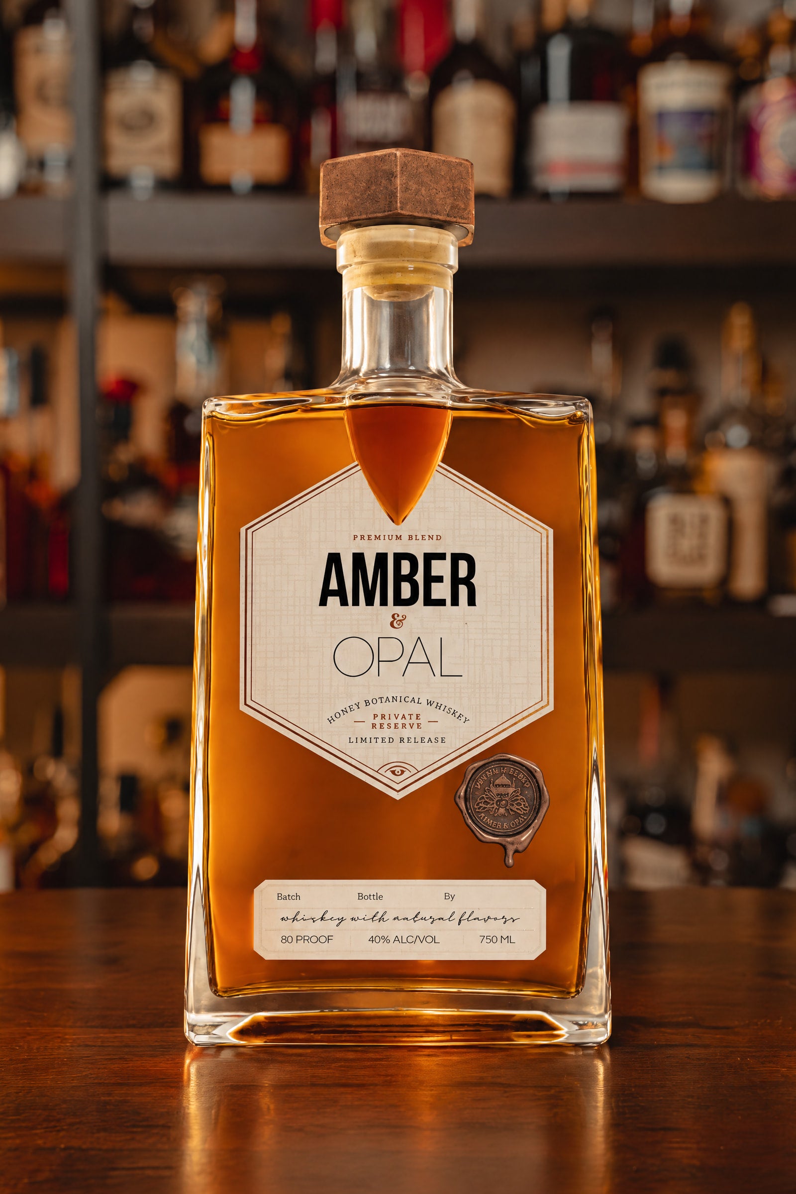 Baltimore Spirits Company Amber & Opal Honey Botanical Whiskey