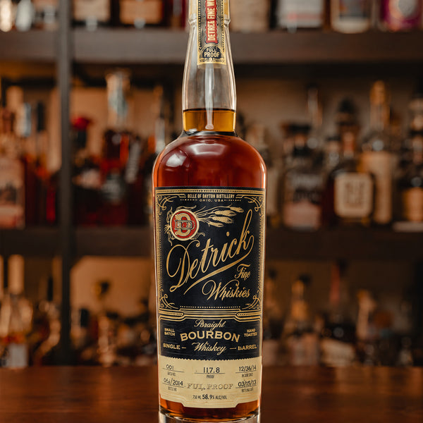 Belle of Dayton Distillery & Detrick Full Proof Single Barrel Bourbon