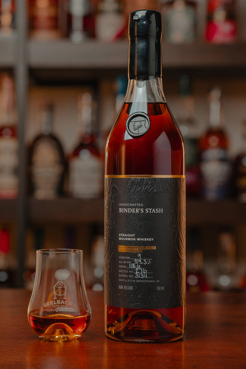 Binder's Stash 9-Year Bourbon "Café Miéle" 118.6 Proof - Selected by Seelbach's