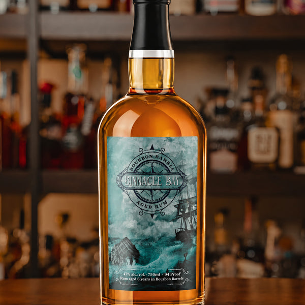 Black Button Distilling Binnacle Bay Bourbon Barrel Aged Rum