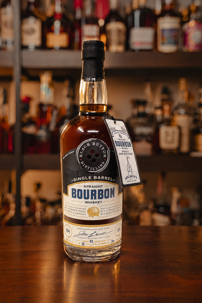 Black Button Distilling Straight Bourbon Whiskey #1319 - Selected by Seelbach's