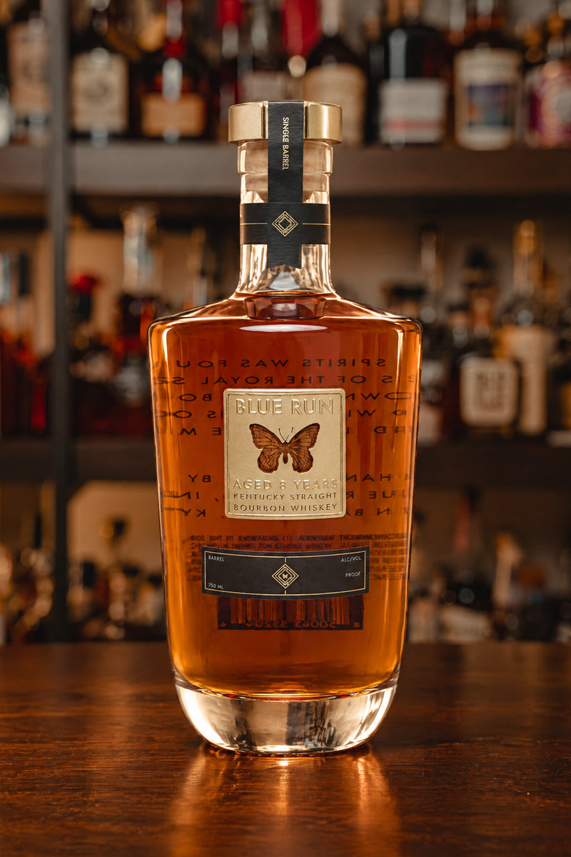 Blue Run 8-year Single Barrel Bourbon "Talk & Action" 122.6 Proof