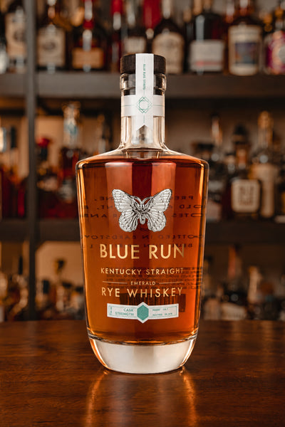 Blue Run Kentucky Straight Emerald Rye Whiskey Cask Strength