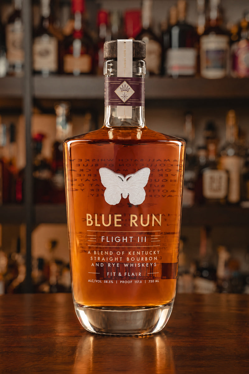 Blue Run Spirits Flight Series III 117 Proof "Fit & Flair"