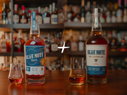 Blue Note Seelbach's 3 Barrel Bourbon Blend & 2025 Honey Bourbon Cask Whiskey 2-Pack