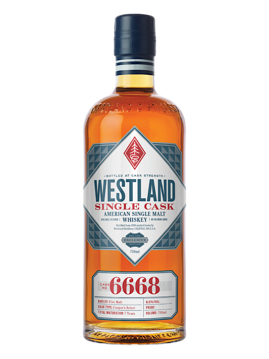 Westland Single Casks #6668 7-Years "Tempranillo" proof - Selected by T8ke & r/bourbon