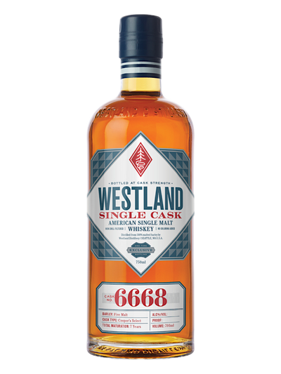 Westland Single Casks #6668 7-Years "Tempranillo" proof - Selected by T8ke & r/bourbon