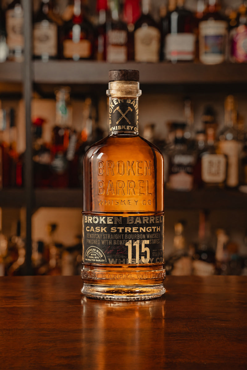 Broken Barrel Whiskey Cask Strength Bourbon Whiskey