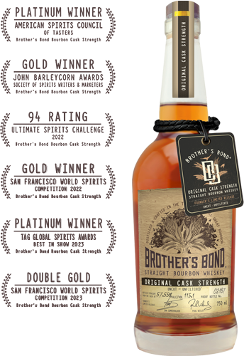 Brother’s Bond Original Cask Strength Straight Bourbon Whiskey
