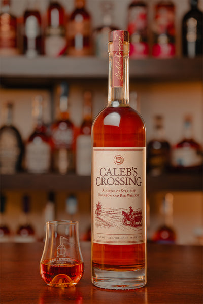 Caleb's Crossing A Blend of Straight Bourbon & Rye Whiskey