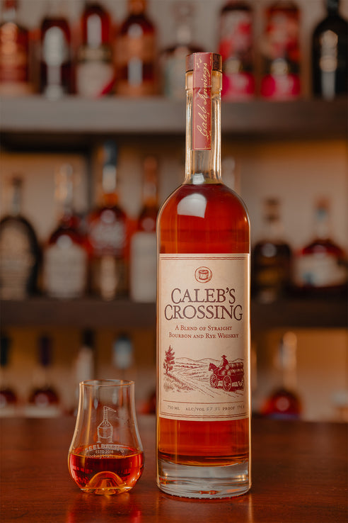 Caleb's Crossing A Blend of Straight Bourbon & Rye Whiskey