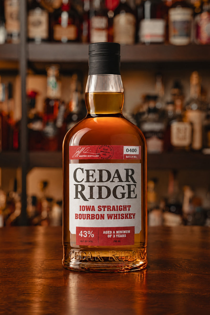 Cedar Ridge Iowa Straight Bourbon Whiskey