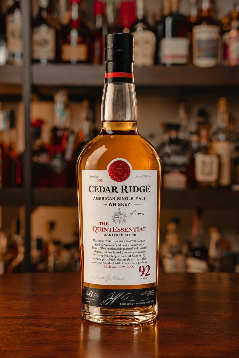 Cedar Ridge The Quintessential American Single Malt