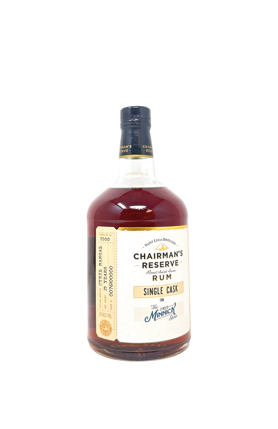 Saint Lucia Distillers Chairman\'s Reserve Single Seelbach\'s – Cask Selected b - Rum