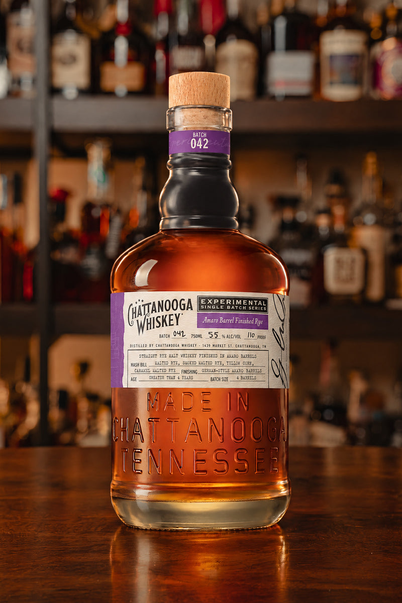 Chattanooga Whiskey Experimental Batch 042: Amaro Barrel Finished Rye