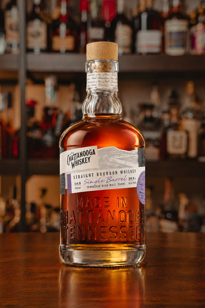 Chattanooga Whiskey Tennessee Rye Malt Single Barrel 119.8 Proof - Selected by Breaking Bourbon