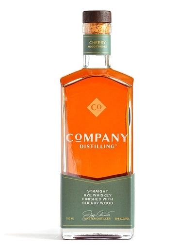 Company Distilling Straight Rye Whiskey Finished with Cherry Wood