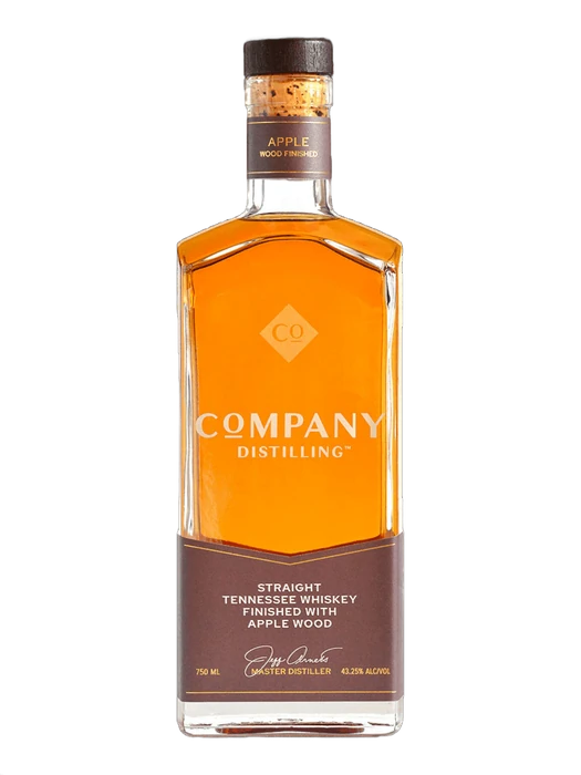 Company Distilling Tennessee Whiskey Finished with Apple Wood
