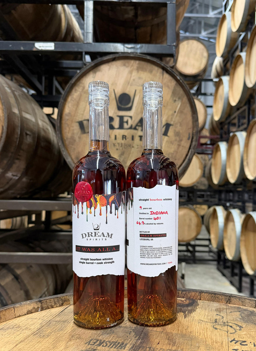 Dream Spirits "It Was All A Dream" 9 Year Bourbon Single Barrel #401 - 129.4 Proof