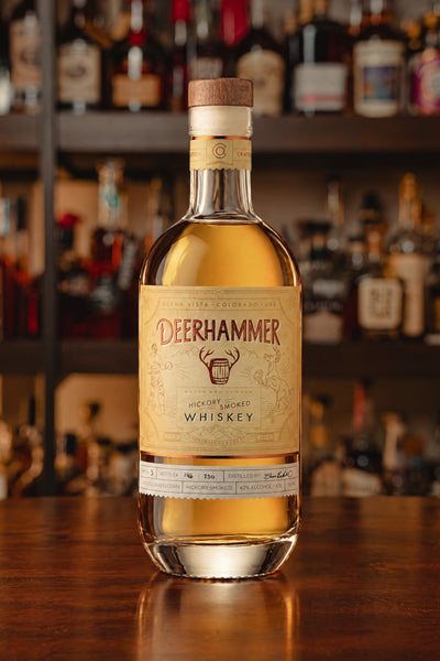 Deerhammer Cask Strength Hickory Smoked Whiskey