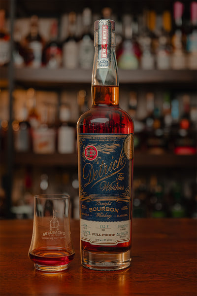 Detrick Single Barrel Straight Bourbon Whiskey Batch 006 Barrel #67 122.8 proof - Selected by Seelbach's