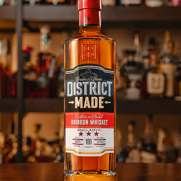 District Made Bottled in Bond Bourbon Whiskey
