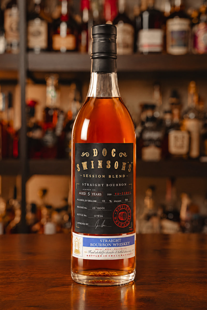 Doc Swinson's Session Blend Straight Bourbon Whiskey