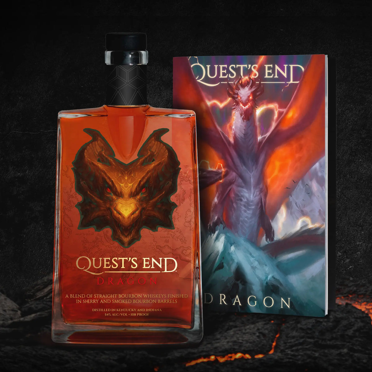 Quest's End Whiskey "Dragon"