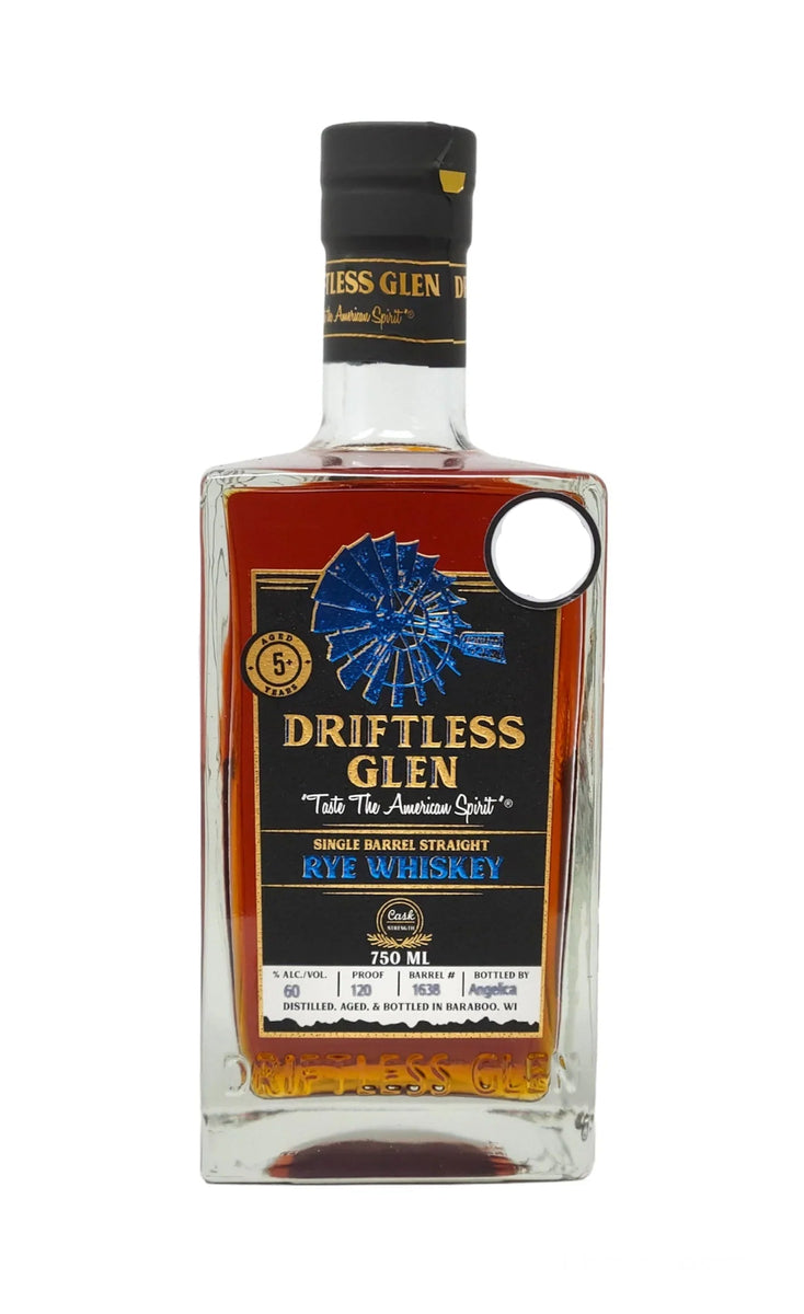 Driftless Glen Single Barrel Rye #4805 118 proof - Select by the Chill Filtered Podcast
